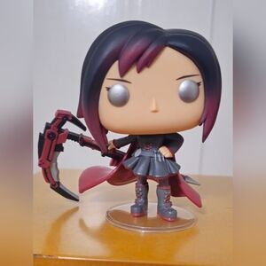 RWBY Funko POP! #586 Ruby Rose LOOSE/UNBOXED with stand